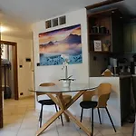 Apartment Window On The Mountains